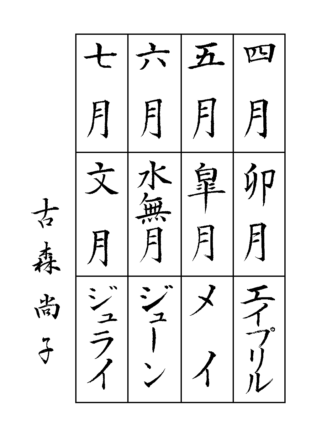 古森　尚子